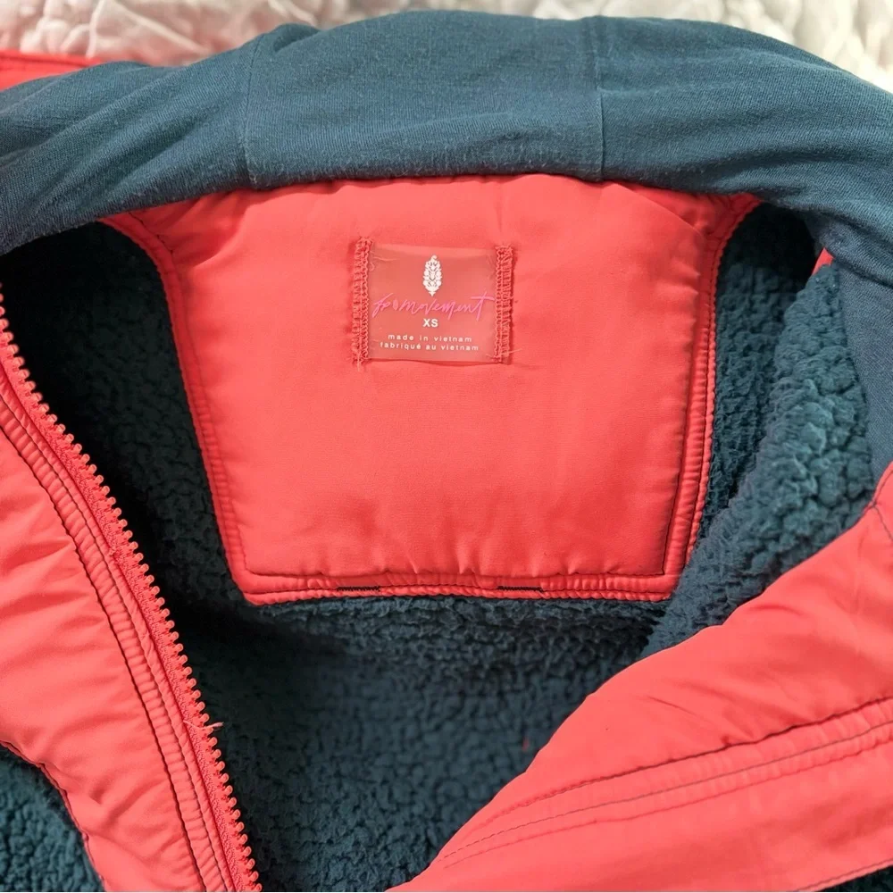 Free People Movement “Lead The Pack” Fleece Pullover – Alpine Combo – XS - Picture 11 of 13